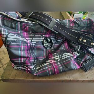 Authentic coach shoulder bag